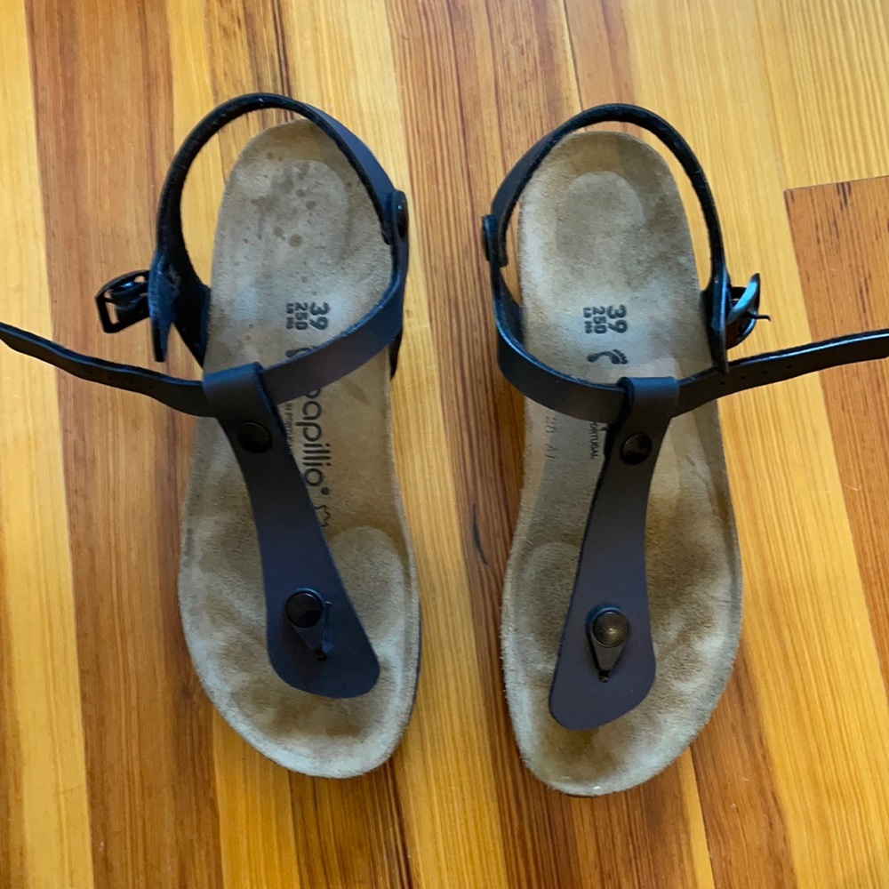 Birkenstock Papillio Wedge Sandals, sz 39